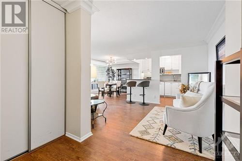 Welcome home! Spacious 2 bed 2 bath condo. - 265 Poulin Avenue Unit#1411, Ottawa, ON - Indoor Photo Showing Living Room