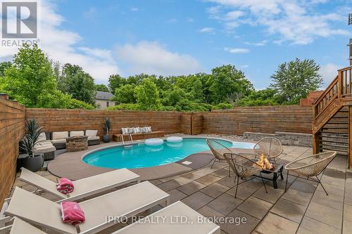 106 Colesbrook Road, Richmond Hill, ON - Outdoor With In Ground Pool With Deck Patio Veranda