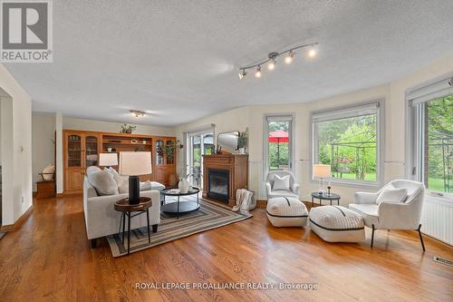 3 Slalom Drive, Kawartha Lakes, ON - Indoor Photo Showing Living Room With Fireplace