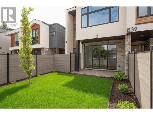 839 Lawson Avenue Unit# 3, Kelowna, BC - Outdoor