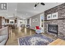 1136 Monteith Court, Prince George, BC  - Indoor Photo Showing Living Room With Fireplace 