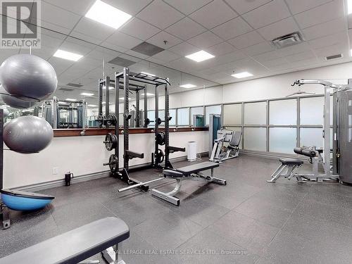 2307 - 335 Rathburn Road W, Mississauga, ON - Indoor Photo Showing Gym Room