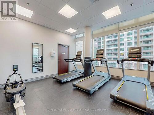 2307 - 335 Rathburn Road W, Mississauga, ON - Indoor Photo Showing Gym Room