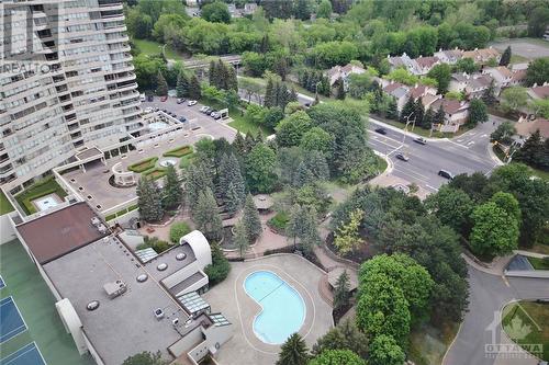 1510 Riverside Drive Unit#2701, Ottawa, ON - Outdoor With In Ground Pool With View