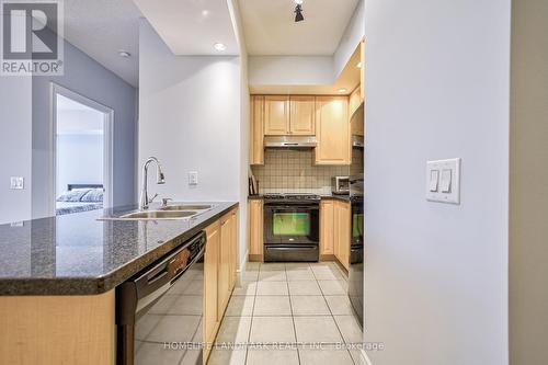 2630 - 500 Doris Avenue, Toronto, ON - Indoor Photo Showing Kitchen With Double Sink