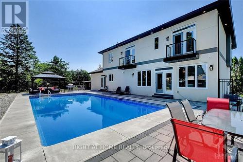 25 Bren Maur Road, Ottawa, ON - Outdoor With In Ground Pool With Exterior