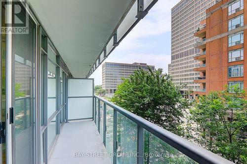 306 - 37 Grosvenor Street, Toronto, ON - Outdoor With Balcony With Exterior