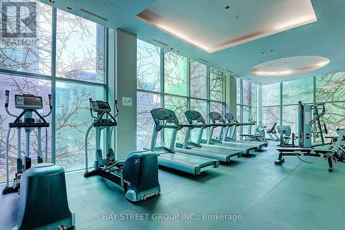 306 - 37 Grosvenor Street, Toronto, ON - Indoor Photo Showing Gym Room