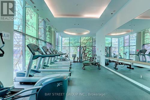 306 - 37 Grosvenor Street, Toronto, ON - Indoor Photo Showing Gym Room