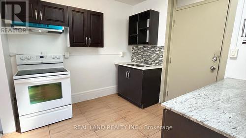 Unit 3 - 31 King Street E, Oshawa (Central), ON - Indoor Photo Showing Kitchen With Double Sink