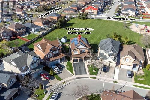 114 Pappain Crescent N, Brampton, ON -  With View