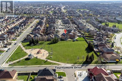 114 Pappain Crescent N, Brampton, ON - Outdoor With View