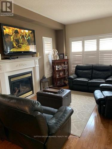 36 Serenity Street, Halton Hills, ON - Indoor Photo Showing Living Room With Fireplace