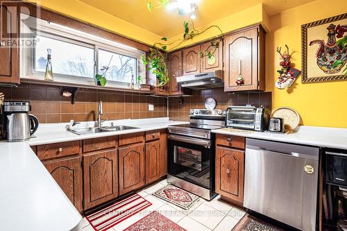 230 Axminster Drive, Richmond Hill, ON - Indoor Photo Showing Kitchen With Double Sink