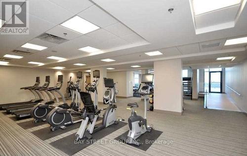 2207 - 3985 Grand Park Drive, Mississauga, ON - Indoor Photo Showing Gym Room