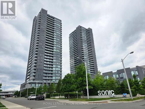 2108 - 2 Sonic Way, Toronto, ON - Outdoor With Facade