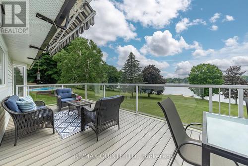 12510 Loyalist Parkway, Prince Edward County, ON - Outdoor With Deck Patio Veranda