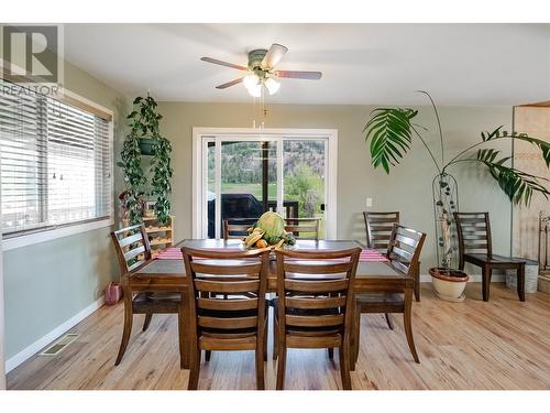 4816 South Grandview Flats Road, Armstrong, BC - Indoor Photo Showing Dining Room