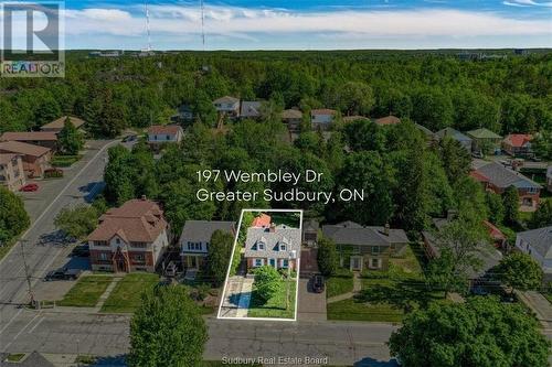 197 Wembley Drive, Sudbury, ON - Outdoor With View