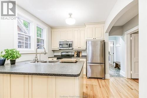 197 Wembley Drive, Sudbury, ON - Indoor Photo Showing Kitchen With Double Sink