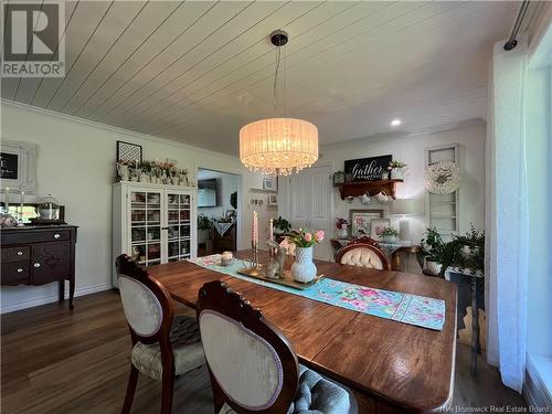 2630 103 Route, Somerville, NB - Indoor Photo Showing Dining Room