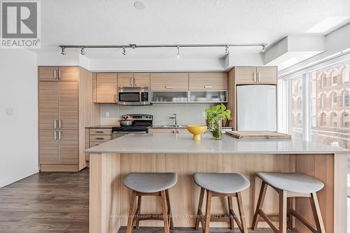 305 - 205 Frederick Street, Toronto, ON - Indoor Photo Showing Kitchen With Upgraded Kitchen