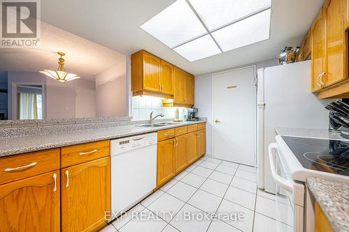 521 - 32 Clarissa Drive, Richmond Hill, ON - Indoor Photo Showing Kitchen With Double Sink