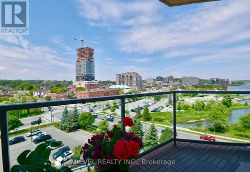 709 - 6 Toronto Street, Barrie, ON - Outdoor With Body Of Water With Balcony With View
