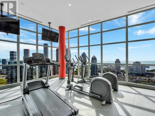 2323 - 165 Legion Road N, Toronto, ON - Indoor Photo Showing Gym Room