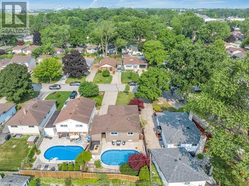 1672 Greenview, Windsor, ON - Outdoor With In Ground Pool With View