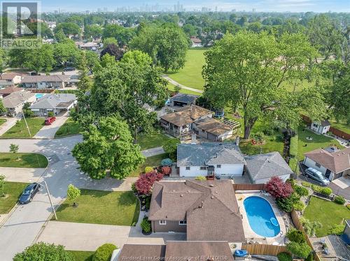 1672 Greenview, Windsor, ON - Outdoor With In Ground Pool With View