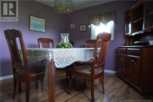 5106 Route 495, Sainte-Marie-De-Kent, NB - Indoor Photo Showing Dining Room