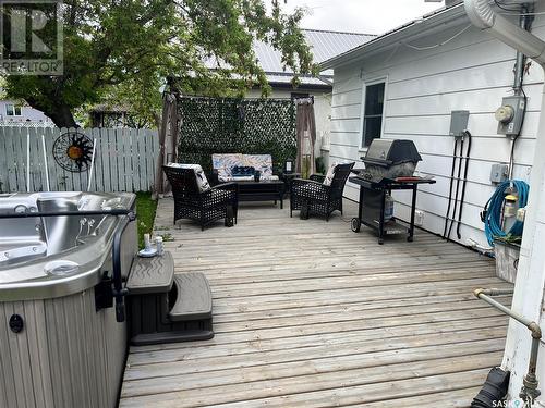 1009 7Th Street, Rosthern, SK - Outdoor With Deck Patio Veranda With Exterior