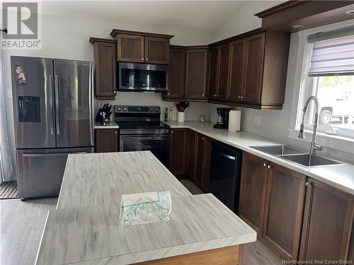 1926 Route 365, Petit-Tracadie, NB - Indoor Photo Showing Kitchen With Double Sink