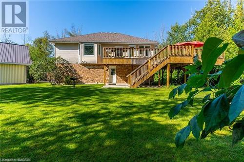 98 Birch Street, South Bruce Peninsula, ON - Outdoor With Deck Patio Veranda