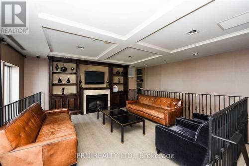 2206 - 388 Prince Of Wales Drive, Mississauga, ON - Indoor With Fireplace