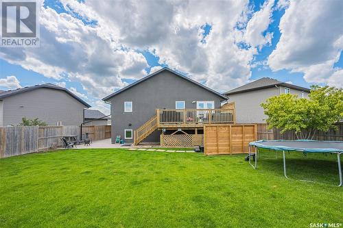 1003 Korol Crescent, Saskatoon, SK - Outdoor With Deck Patio Veranda With Backyard