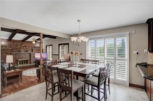 70 Monte Drive, Hamilton, ON - Indoor Photo Showing Dining Room