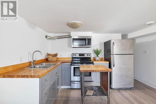 355 Lansdowne Avenue, Toronto, ON - Indoor Photo Showing Kitchen With Double Sink