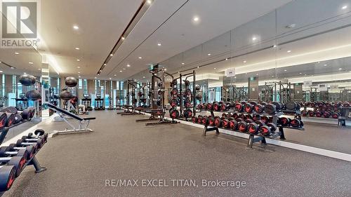 410 - 27 Bathurst Street W, Toronto, ON - Indoor Photo Showing Gym Room