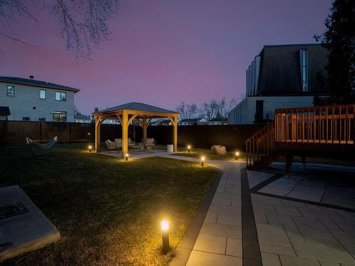 Backyard - 7 Rue Mercier, Dollard-Des-Ormeaux, QC - Outdoor With Deck Patio Veranda