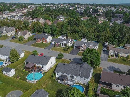 Overall view - 641 162E Rue, Saint-Georges, QC - Outdoor With Above Ground Pool With View