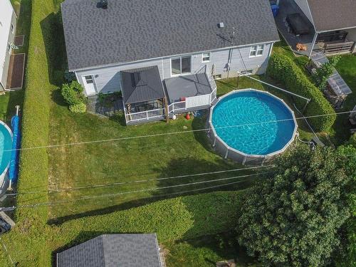 Overall view - 641 162E Rue, Saint-Georges, QC - Outdoor With Above Ground Pool