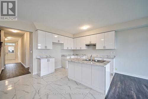 23 Rochester Drive, Barrie, ON - Indoor Photo Showing Kitchen With Double Sink