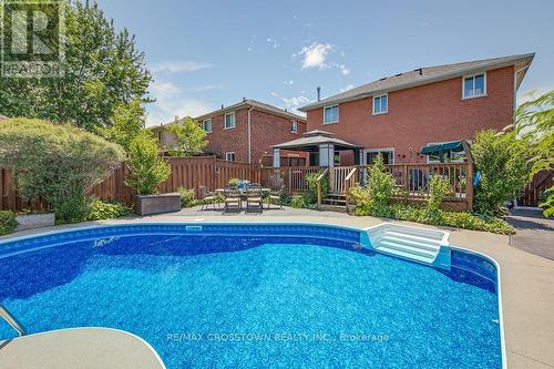 52 Taylor Drive, Barrie, ON - Outdoor With In Ground Pool With Deck Patio Veranda With Backyard