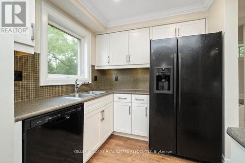 10 Joseph Street, Mississauga, ON - Indoor Photo Showing Kitchen With Double Sink