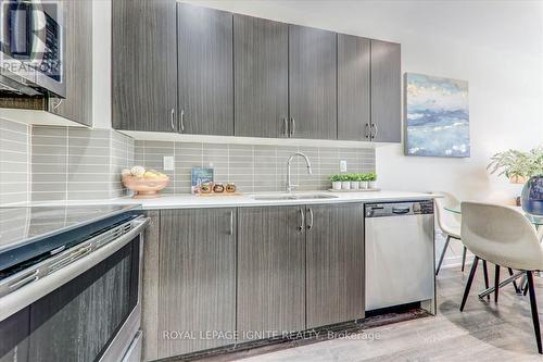 111 - 3560 St. Clair Avenue E, Toronto, ON - Indoor Photo Showing Kitchen With Upgraded Kitchen