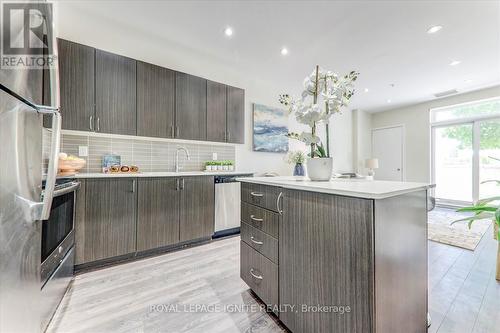 111 - 3560 St. Clair Avenue E, Toronto, ON - Indoor Photo Showing Kitchen With Upgraded Kitchen