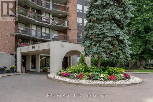 219 - 50 Mississauga Valley Boulevard, Mississauga, ON - Outdoor With Balcony With Facade