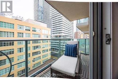 804 - 212 Eglinton Avenue E, Toronto, ON - Outdoor With Balcony